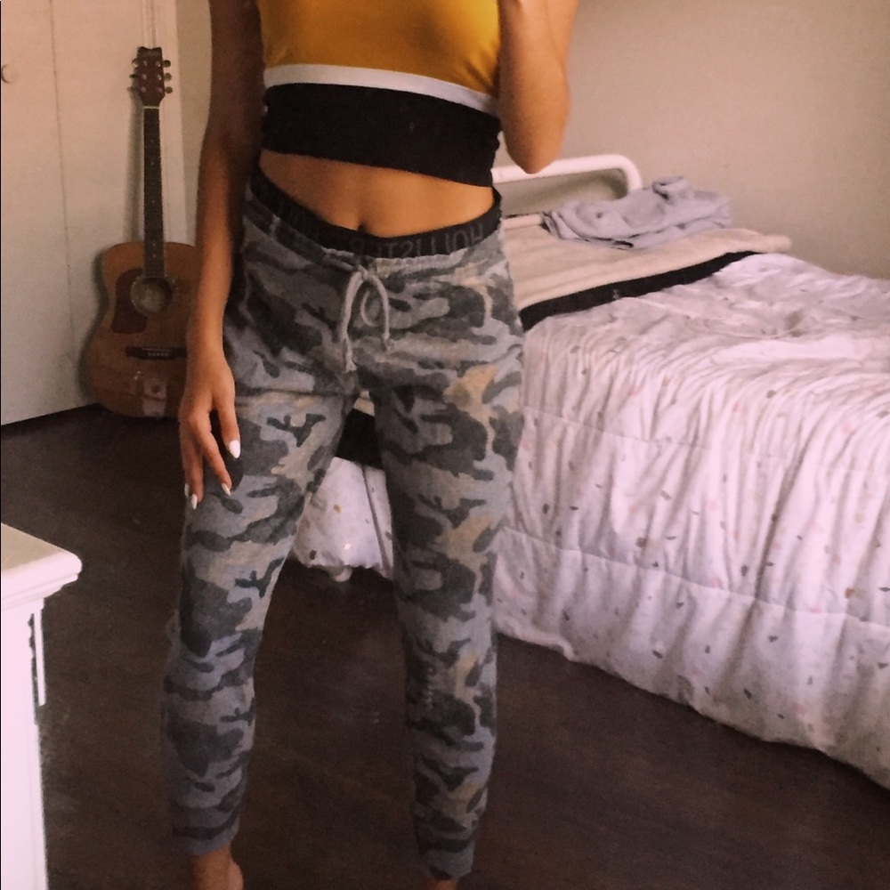 camo joggers